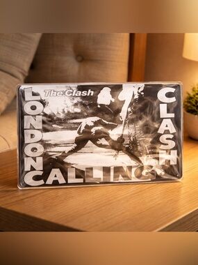 The Clash London Calling Tin Poster